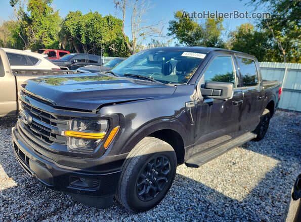 1FTEW3KP0RKF03612 2024 FORD F150 Black Trasero izquierdo