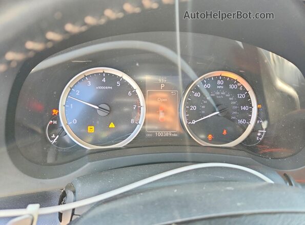 JTHCM1D22G5010852 2016 LEXUS IS Black Вид задніх сидінь