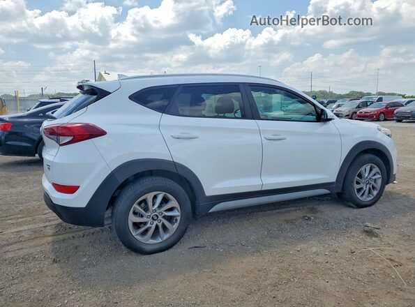 KM8J3CA42JU603486 2018 HYUNDAI TUCSON White Передня права чверть