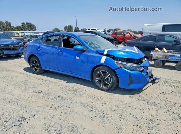 3N1AB8CV4SY311902 2025 NISSAN SENTRA Blue Front view