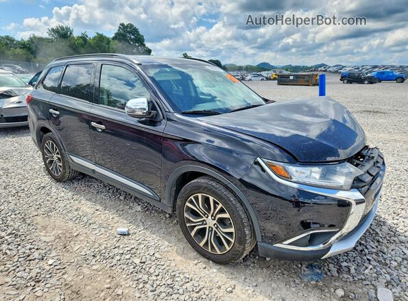 JA4AZ3A34GZ003827 2016 MITSUBISHI OUTLANDER Black Front view