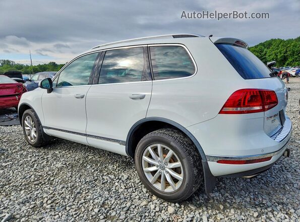 WVGEF9BP9GD006400 2016 VOLKSWAGEN TOUAREG White Задня права чверть