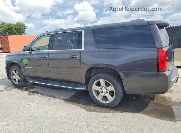 1GNSKJKC9HR149313 2017 CHEVROLET SUBURBAN Серый Задняя правая четверть