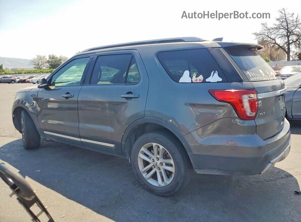1FM5K7DH2HGB15156 2017 FORD EXPLORER Серый Задняя правая четверть