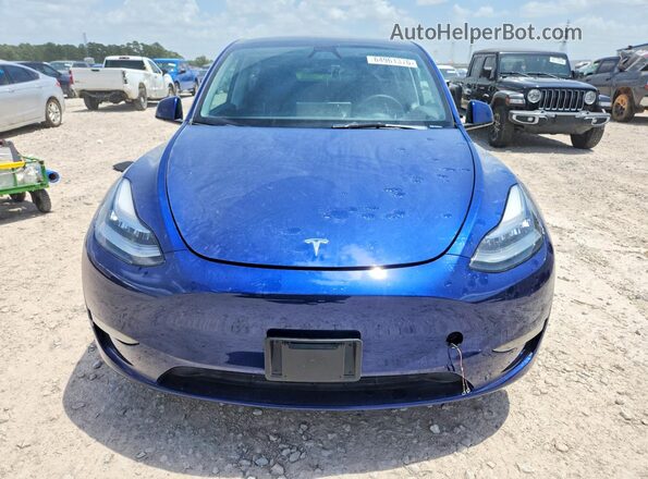 7SAYGDEE6PA148160 2023 TESLA MODEL Blue Vista trasera