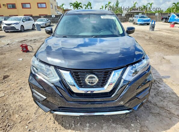 5N1AT2MT3JC803800 2018 NISSAN ROGUE Black Widok z tyłu