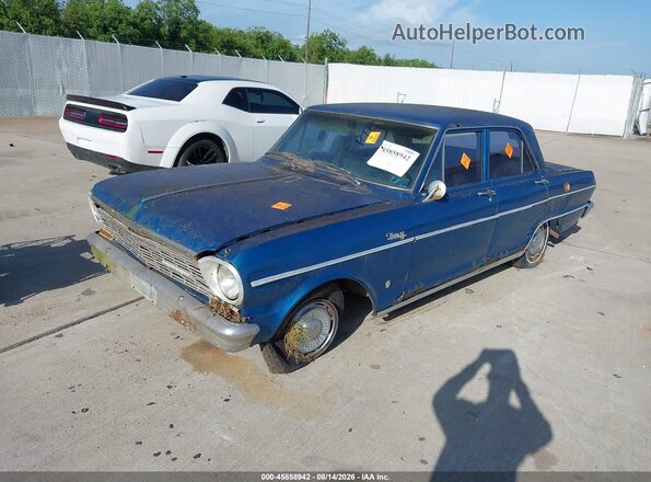 40469N148474      1970 CHEVROLET NOVA Blue Przód lewy