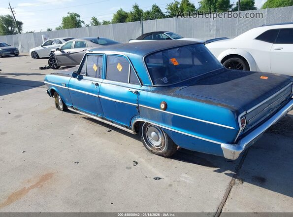 40469N148474      1970 CHEVROLET NOVA Blue Tył lewy