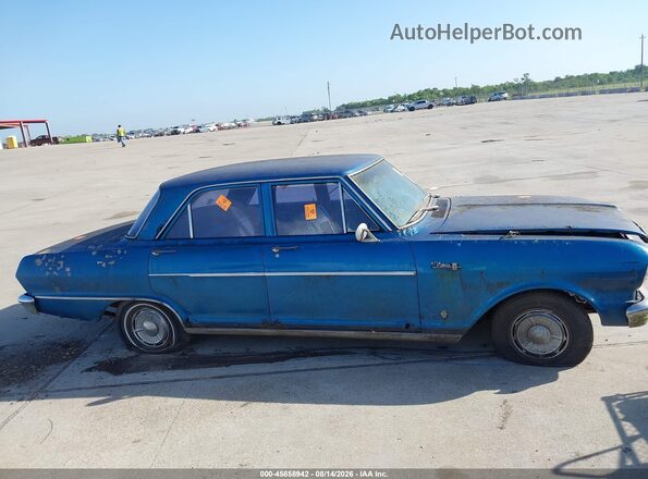 40469N148474      1970 CHEVROLET NOVA Blue Widok wnętrza z tyłu