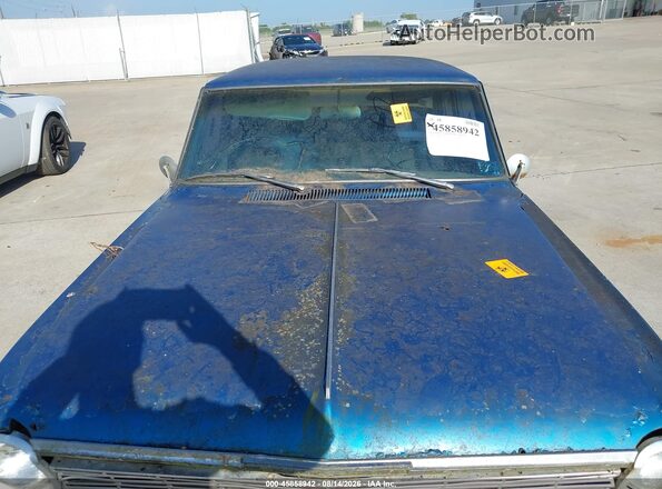 40469N148474      1970 CHEVROLET NOVA Blue Widok z przodu