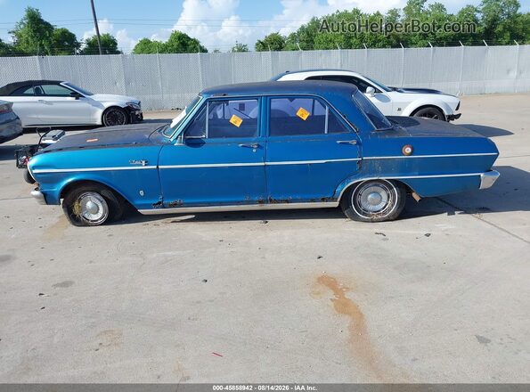 40469N148474      1970 CHEVROLET NOVA Blue Widok wnętrza 360 stopni