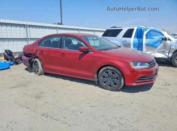 3VW2B7AJ8HM408853 2017 VOLKSWAGEN JETTA Красный Вид спереди