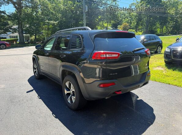 1C4PJMBX2JD522006 2018 JEEP CHEROKEE Black Задня права чверть