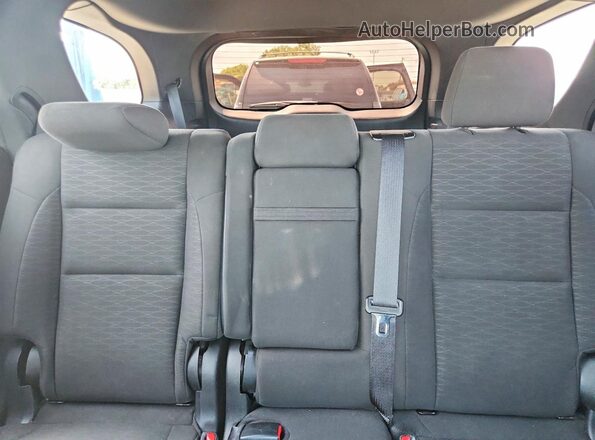 1C4RDHAG6JC302253 2018 DODGE DURANGO Red Widok wnętrza z tyłu