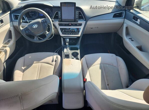 5NPE24AF9HH567042 2017 HYUNDAI SONATA Black Սարքավորումների վահանակի տեսք