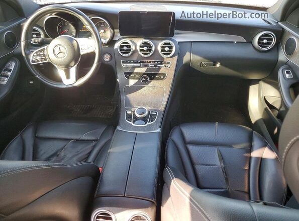 WDDWF8EB3LR543429 2020 MERCEDES-BENZ C White Vista del cuadro de instrumentos