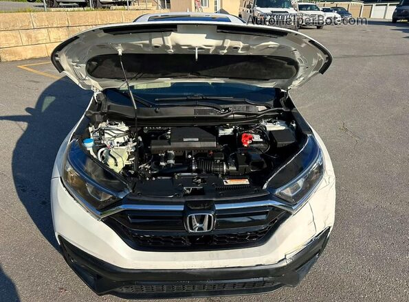 2HKRW2H8XMH604904 2021 HONDA CR-V White Հետևի տեսք