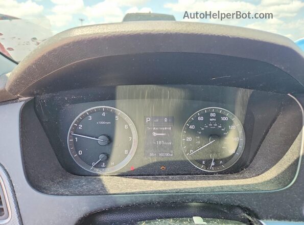 5NPE24AF7HH470647 2017 HYUNDAI SONATA Silver Հետևի նստատեղերի տեսք