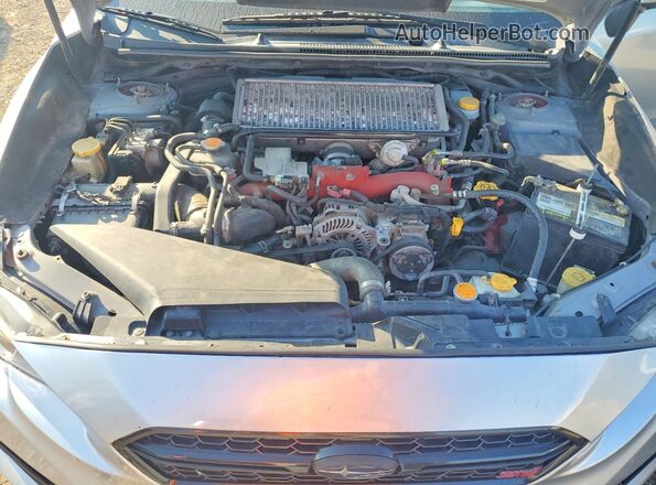 JF1VA2M69G9827827 2016 SUBARU WRX Silver Widok komory silnika