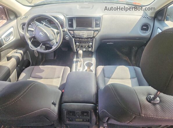 5N1DR2MM8HC639779 2017 NISSAN PATHFINDER Blue Widok zestawu wskaźników