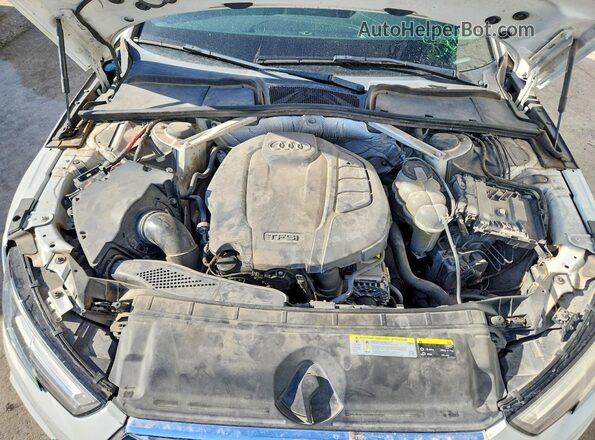 WAUENAF4XHN016256 2017 AUDI A4 White Engine compartment view