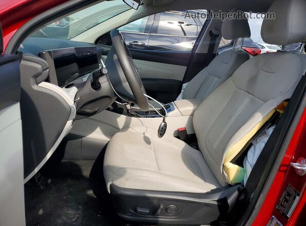5NMJBCDE3SH516703 2025 HYUNDAI TUCSON Red Առջևի վահանակի տեսք