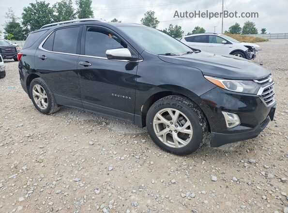 3GNAXXEUXJL389097 2018 CHEVROLET EQUINOX Черный Вид спереди