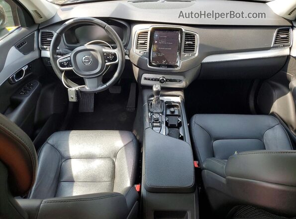 YV4102XK3G1080144 2016 VOLVO XC90 Brown Vista del cuadro de instrumentos