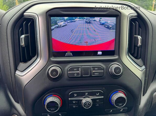 1GCPYDEKXKZ255942 2019 CHEVROLET SILVERADO Красный Вид задних сидений