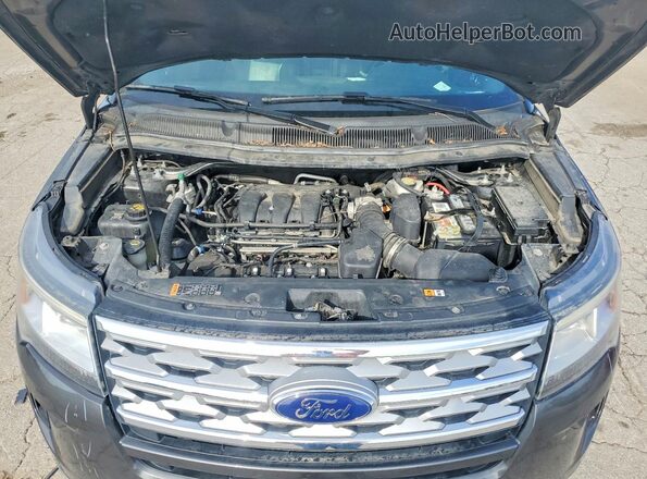 1FM5K7F85KGB42839 2019 FORD EXPLORER Серый Вид наклейки с VIN-кодом