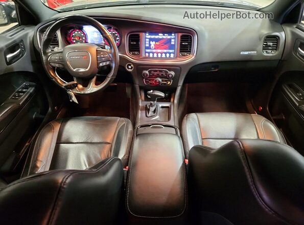 2C3CDXHG2HH581976 2017 DODGE CHARGER Серый Вид щитка приборов