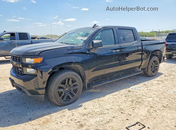 3GCPYBEK8NG171384 2022 CHEVROLET SILVERADO Black Trasero izquierdo