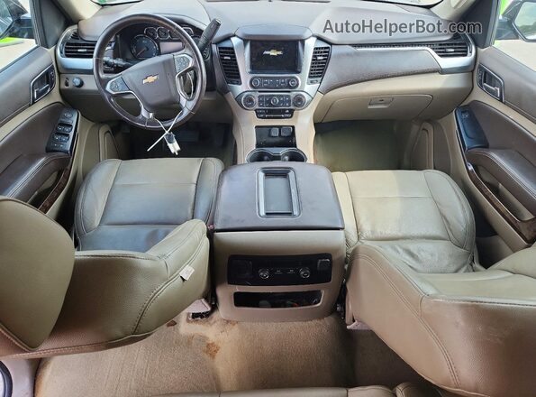1GNSCAKC7JR185360 2018 CHEVROLET TAHOE Black Vista del cuadro de instrumentos