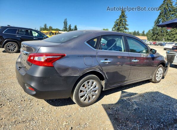 3N1AB7AP1HY406697 2017 NISSAN SENTRA Gray წინა მარჯვენა