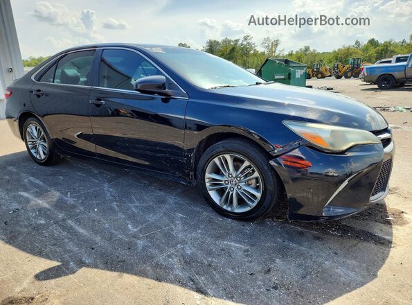 4T1BF1FK8HU283902 2017 TOYOTA CAMRY Black Դիմացի տեսք