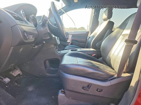 2C4RDGEG8KR578026 2019 DODGE GRAND Red Dashboard view