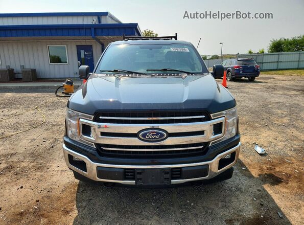 1FTEW1E55JFC65297 2018 FORD F150 Черный Вид сзади