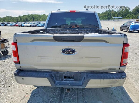1FTEW1CPXMKE21267 2021 FORD F150 Silver წინა სალონის ხედი