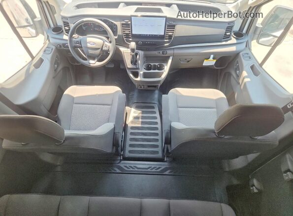1FBAX2C8XRKB81806 2024 FORD TRANSIT White Vista del cuadro de instrumentos