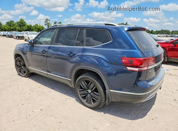 1V2ER2CAXKC519410 2019 VOLKSWAGEN ATLAS Blue Trasero derecho