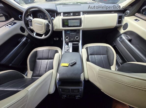 SALWS2RU4MA766991 2021 LAND ROVER RANGE Black Vista de los asientos traseros