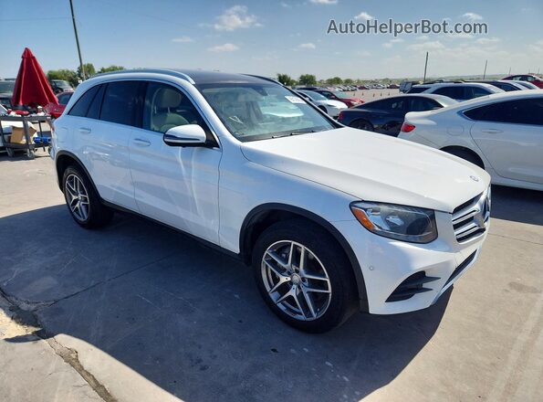 WDC0G4JB3GF050346 2016 MERCEDES-BENZ GLC-CLASS White Widok z przodu