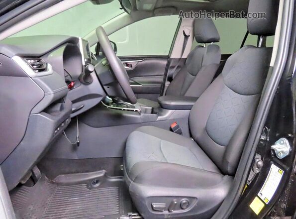 4T3RWRFV6SU206709 2025 TOYOTA RAV4 Black Vista de los asientos traseros