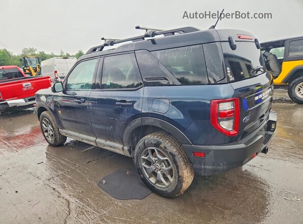 3FMCR9D96MRA26507 2021 FORD BRONCO Blue Tył prawy