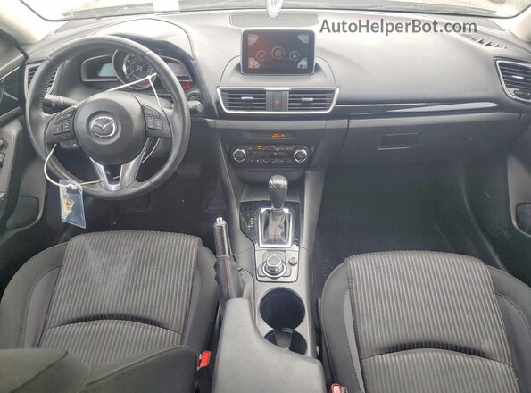 JM1BM1M79G1348779 2016 MAZDA 3 Gray Вид щитка приладів