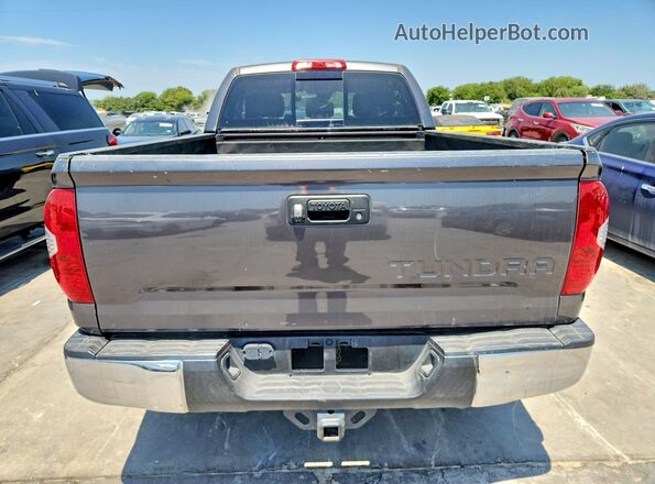 5TFRM5F16JX124789 2018 TOYOTA TUNDRA Gray წინა სალონის ხედი