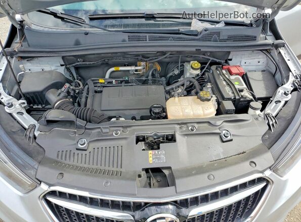 KL4CJASB4MB333739 2021 BUICK ENCORE Silver Engine compartment view
