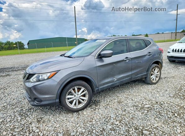 JN1BJ1CP6JW191879 2018 NISSAN ROGUE Серый Задняя левая четверть