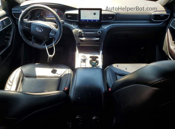 1FMSK8DHXLGA75104 2020 FORD EXPLORER Blue Սարքավորումների վահանակի տեսք