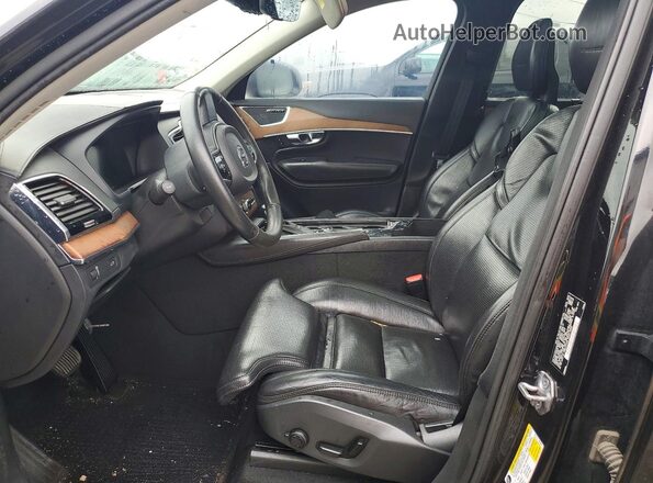 YV4A22PL8G1059776 2016 VOLVO XC90 Black Առջևի վահանակի տեսք